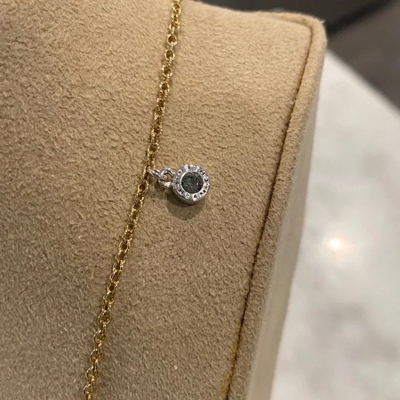 NWOT Coach Charm Necklace and Earrings Set - Picture 7 of 12